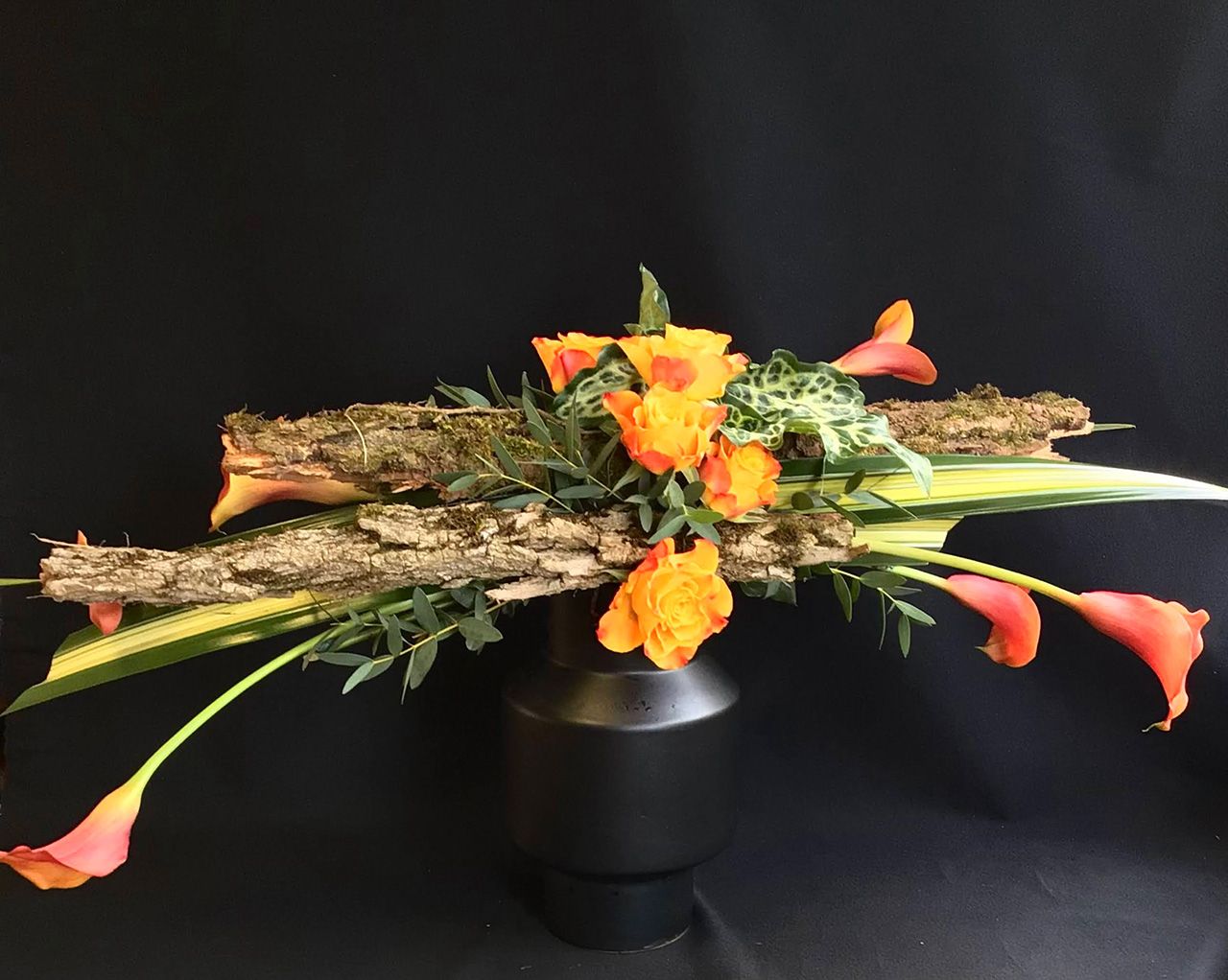 SCHN - Activités - Atelier d'art floral - Création "Lignes horizontales"
