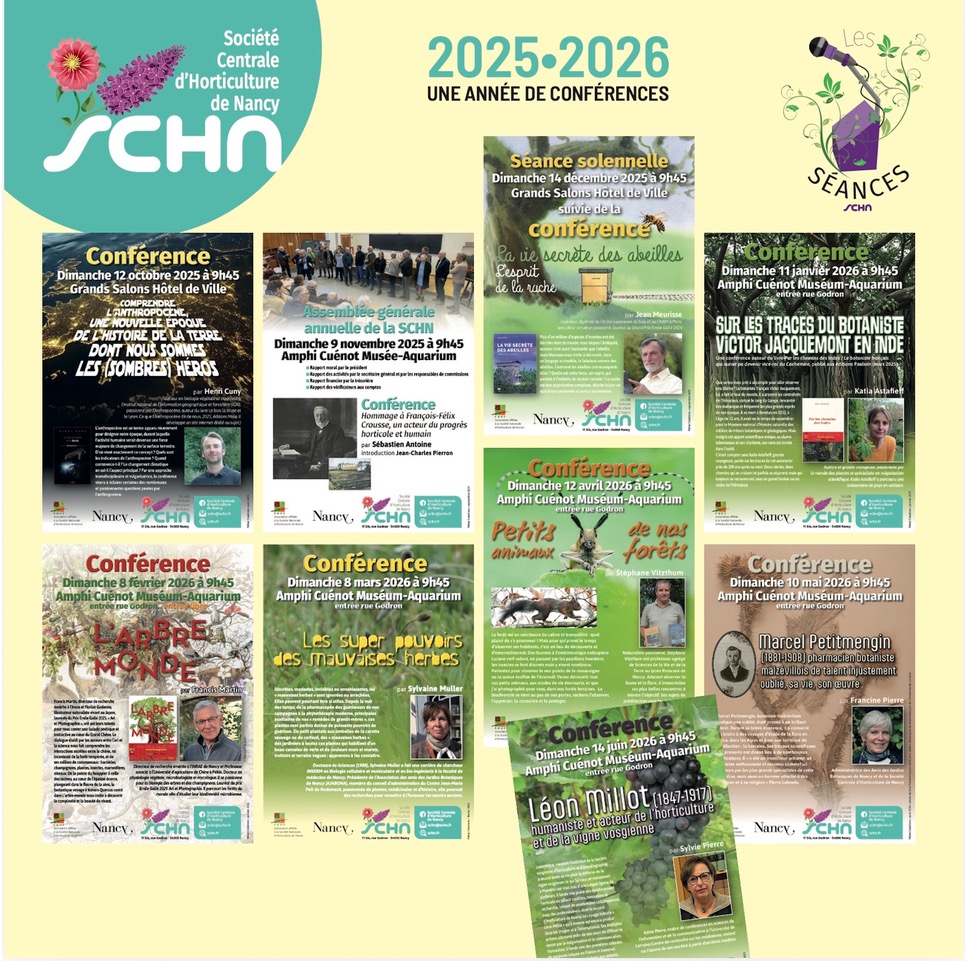 Panorama des conférences 2025-2026